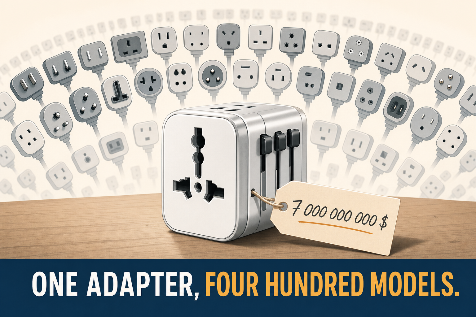 Seven billion dollars for a button. The one that lets you switch AI without rewriting anything.