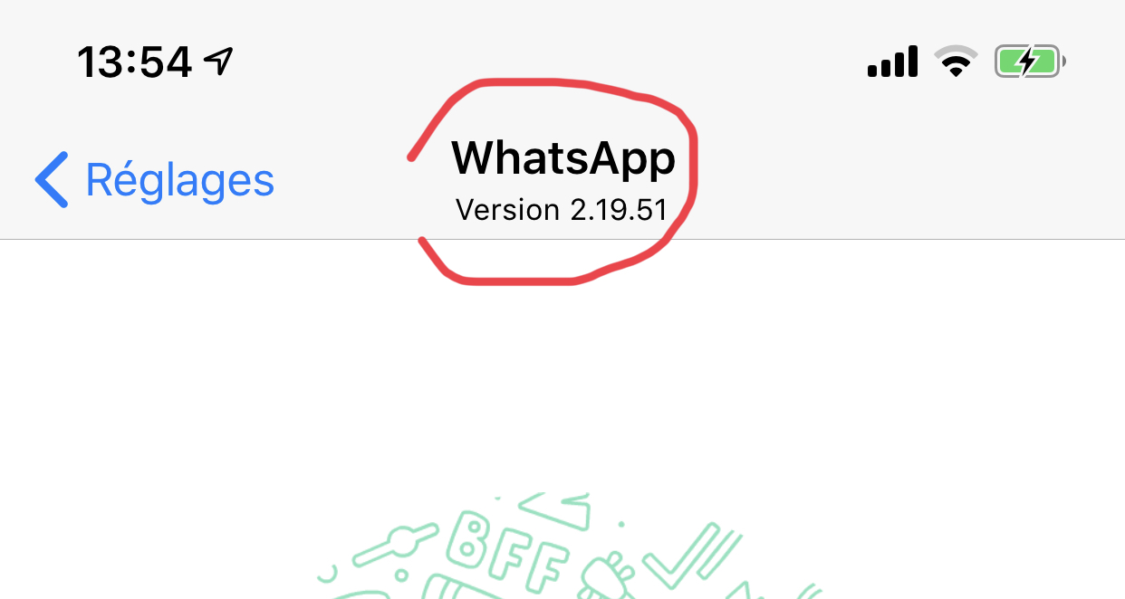 WhatsApp iPhone